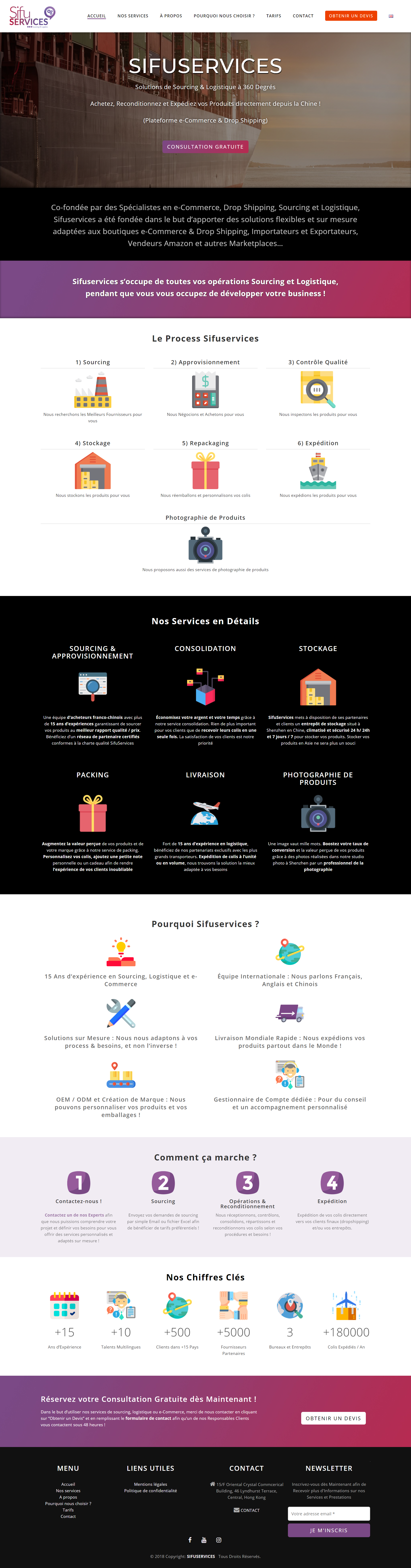 Company Website - Logistics image 1