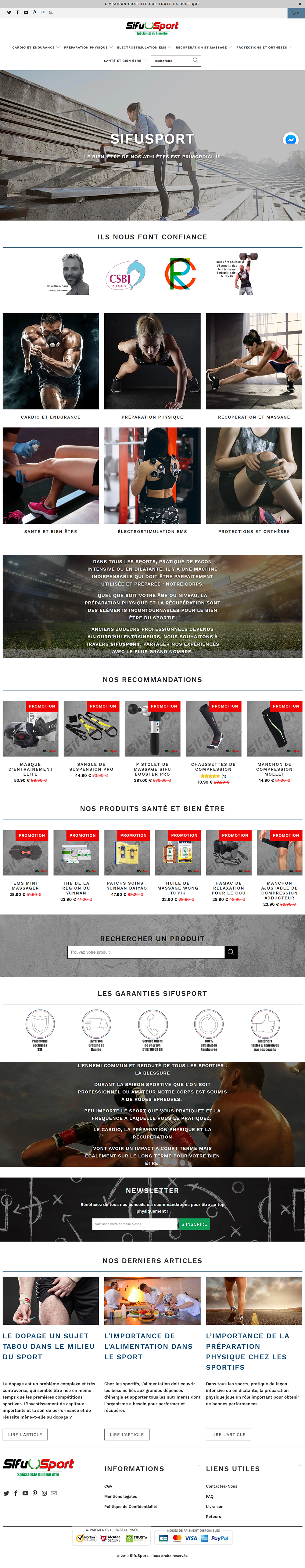 Ecommerce - Sports Equipment image 1